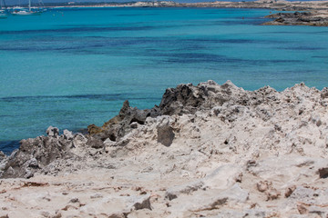 In Ses Illetes beach