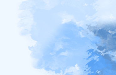 Abstract colorful water color,Clound tone