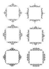 Vintage baroque frame