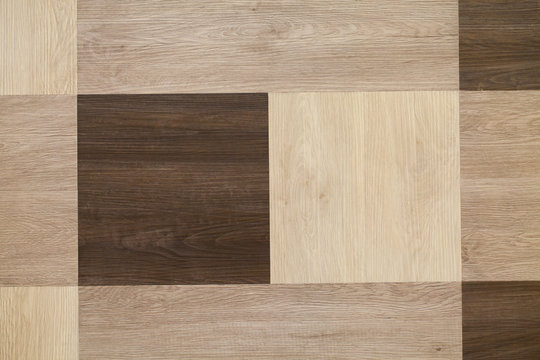 square pattern wood background