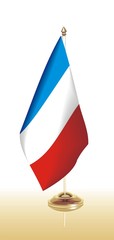 Naklejka premium flag France
