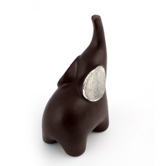 Souvenir figurine of a trumpet elephant