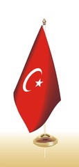 Fototapeta premium flag Turkia