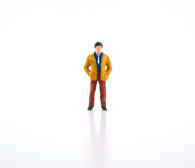 Miniature business man