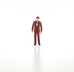 Miniature business man