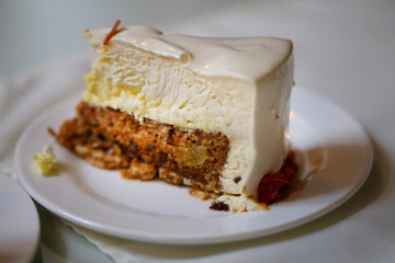 Photo of a delicious cheesecake