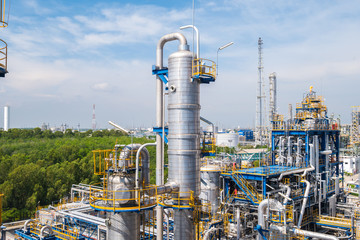 Petroleum refinery plant