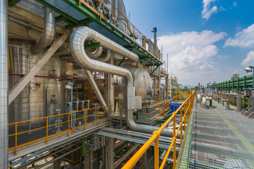 Fototapeta premium Oil petroleum plant