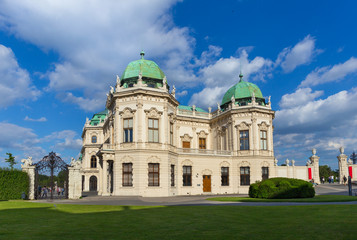Obraz premium Belvedere Palace Vienna, Austria