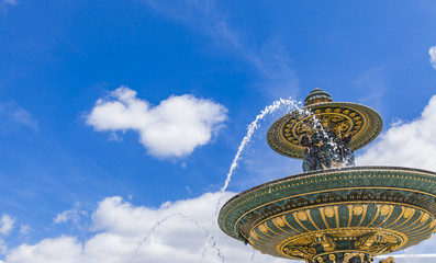 Fontaine des Fleuves in Paris