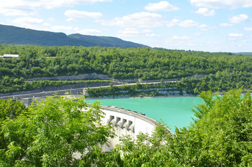 Barrage de Vouglans (Jura)