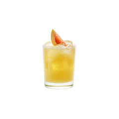 cocktail isolated on the white