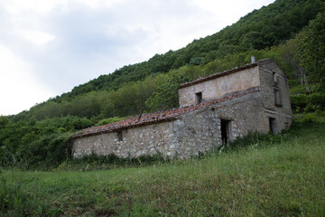 Old stone house, Campania, Italy