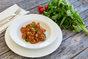 Quinoa cooked in crock pot