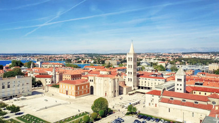 Zadar, coastline, Croatia. - obrazy, fototapety, plakaty