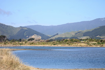 Fototapeta na wymiar Waikanae River