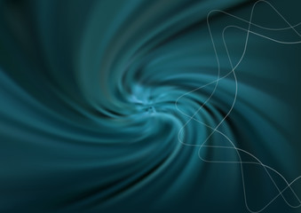 Abstract teal background whit design elements, turquoise gradient texture backdrop.