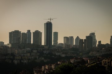 İstanbul City and Skyscrapers