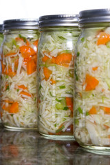 home made fermented vegetables