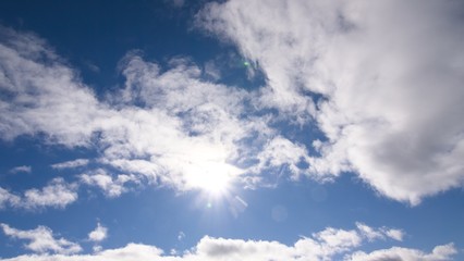 雲と太陽