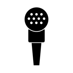 Professional microphone transmit icon vector illustration design isolated 