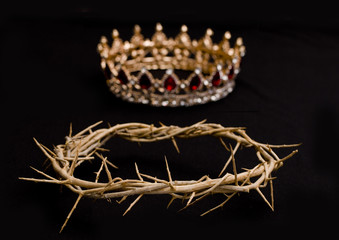 Jesus - The majesty of His kingship and the humbleness of His heart
