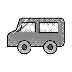 Car transport media information icon vector illustration design doodle 