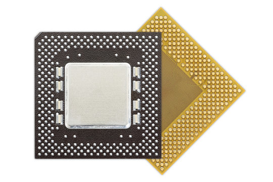 Central processing unit or Computer chip