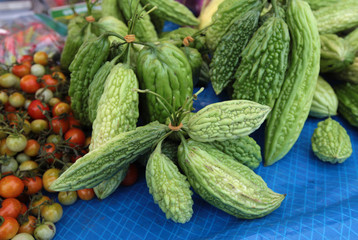 bunches of bitter melons