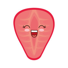 kawaiii steak of fish icon