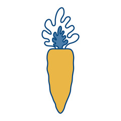 carrot vegetable icon