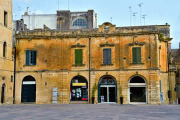 Historic center of Lecce, Italy