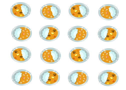 Carta da parati curry