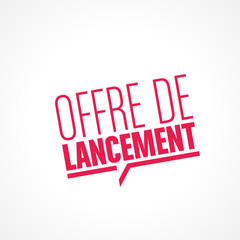 offre de lancement
