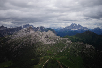 The Mountains of the Dolomites