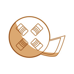 Cinema reel isolated