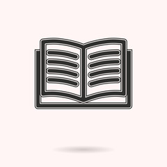 Book vector icon.