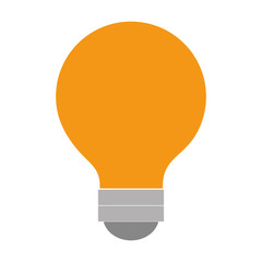 bulb light isolated icon vector illustration design