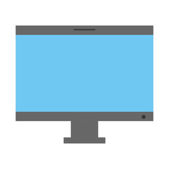 computer display isolated icon vector illustration design