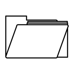 folder document isolated icon vector illustration design