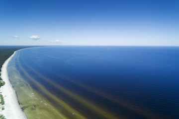 Coast of Gulf of Riga, Baltic sea.
