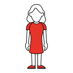 Woman vector illustration