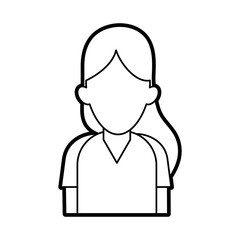 Woman avatar design