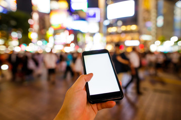 スマートフォン・繁華街