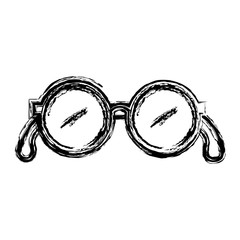 grandparents eye glasses icon vector illustration design