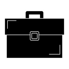 portfolio briefcase isolated icon vector illustration design