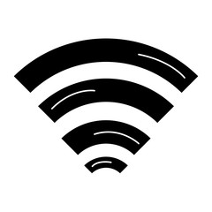 wifi signal isolated icon vector illustration design