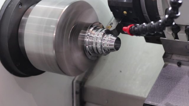 Automotive part manufacturing by high accuracy cnc machining machine, high technology automotive part industrial,turning process