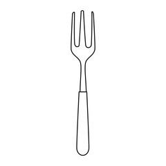 knife icon over white background vector illustration
