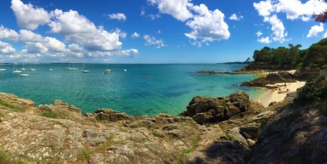 Fototapeta premium Cap Coz en baie de Fouesnant Finistère 